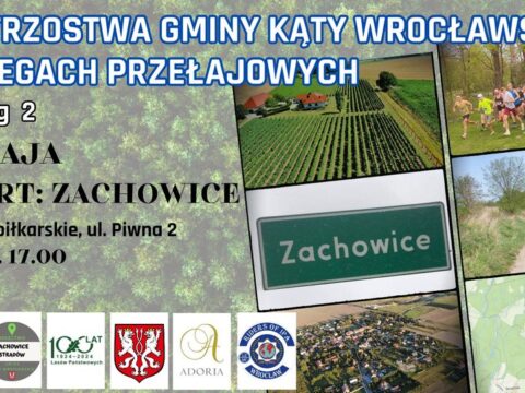 Mistrzostwa Gminy Kąty Wrocławskiew Biegach Przełajowych. Bieg 2 Zachowice