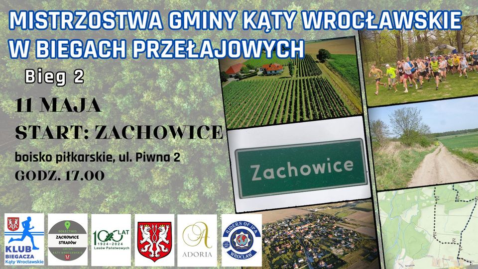 Mistrzostwa Gminy Kąty Wrocławskiew Biegach Przełajowych. Bieg 2 Zachowice