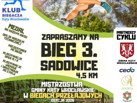 Mistrzostwa Gminy Kąty Wrocławskie w Biegach Przełajowych. Bieg 3. Sadowice