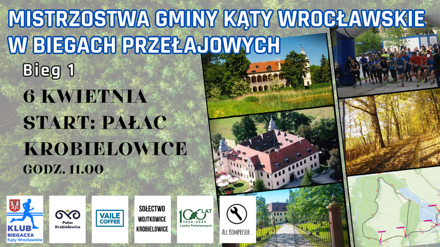 Mistrzostwa Gminy Kąty Wrocławskiew Biegach Przełajowych. Bieg 1 Krobielowice